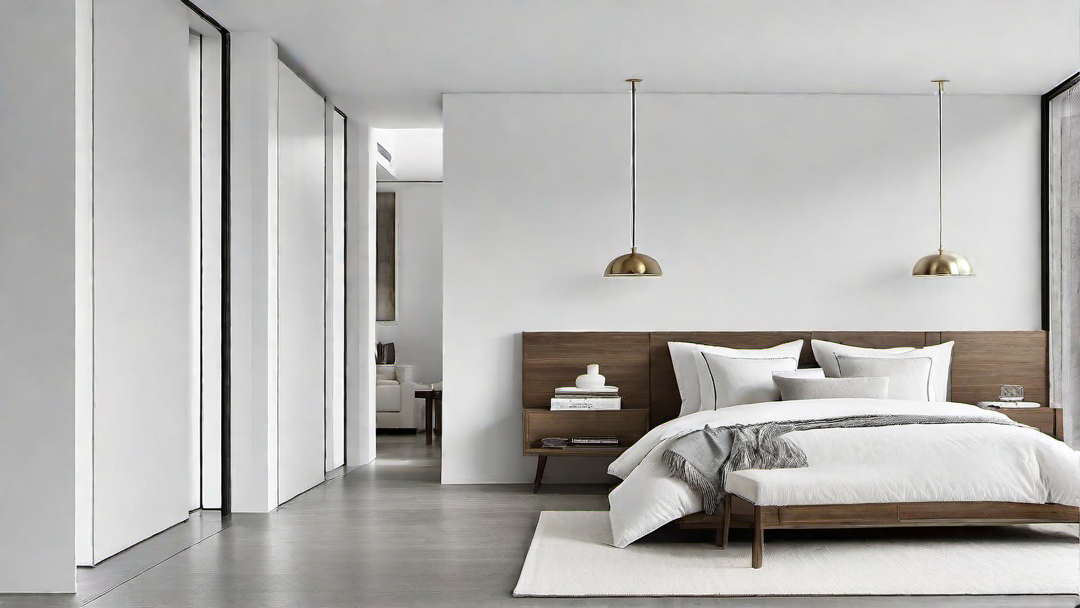 12. Fresh Whites: Clean and Contemporary Bedroom Aesthetics