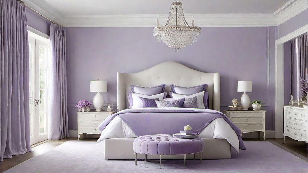 18. Dreamy Lavenders: Creating a Calm and Soothing Bedroom Haven