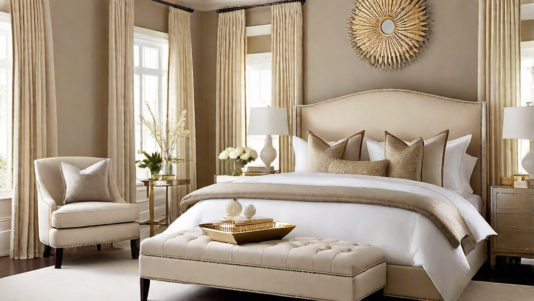 3. Elegant Neutrals: Timeless Sophistication for Bedroom Decor