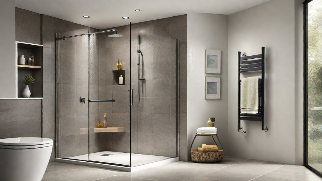 Accessible and Stylish: Shower-Only Bathroom for Aging in Place