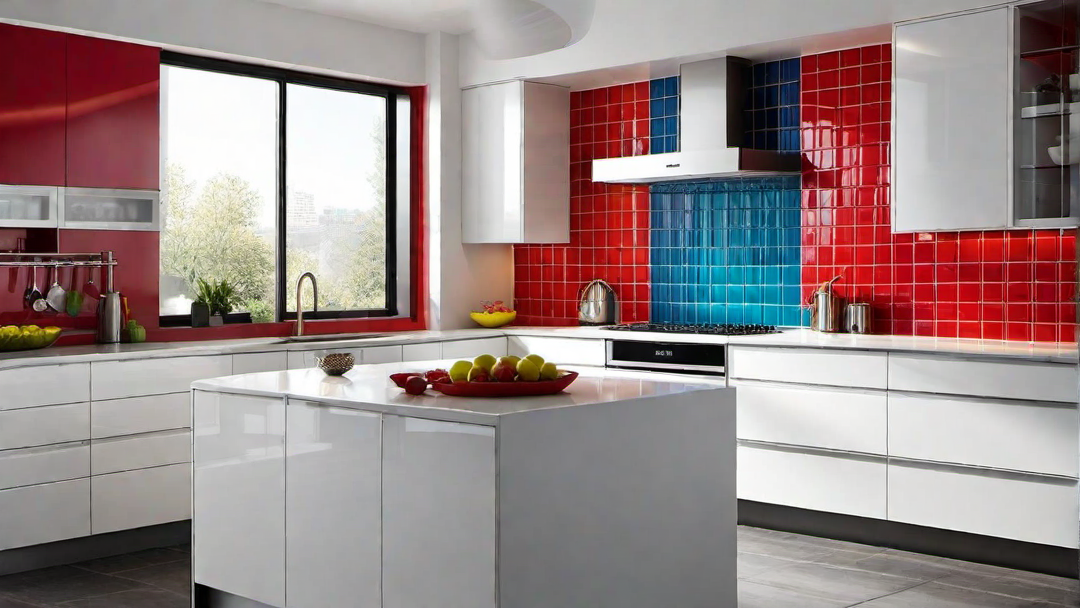 Artistic Color Splashes: Creating a Kitchen that
