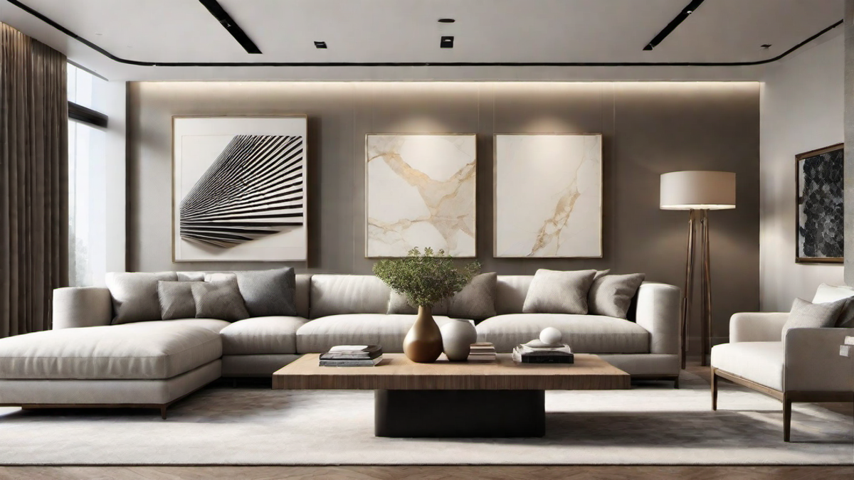 Artistic Expression: Incorporating Art and Sculptures in Contemporary Living Spaces