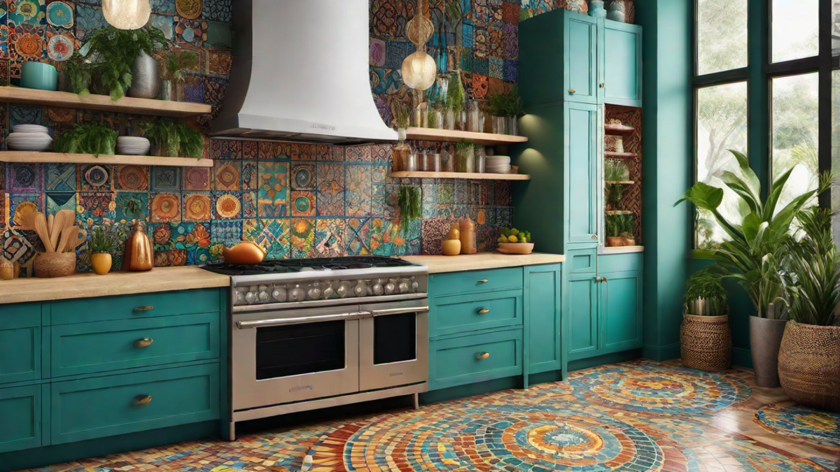 Bohemian Rhapsody: Colorful Kitchen with Boho-inspired Decor