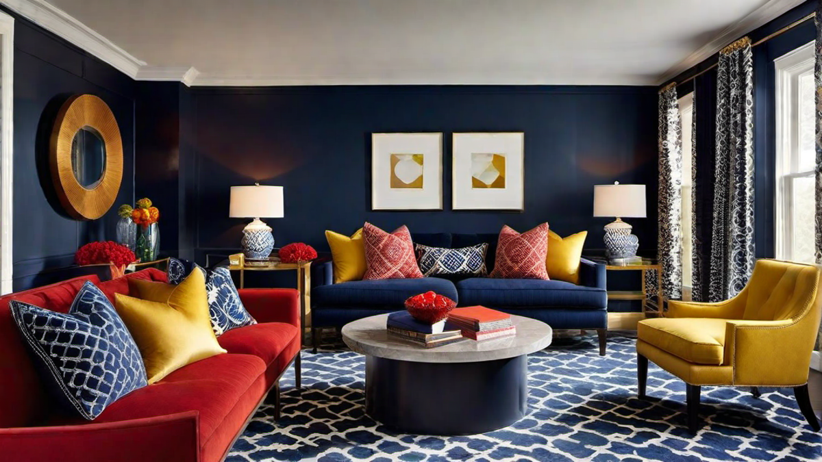 Bold and Beautiful: Dramatic Living Room Paint Colors to Make a Statement