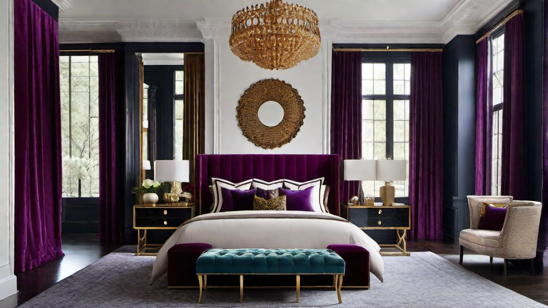 Bold and Dramatic: Rich Colors and Statement Pieces