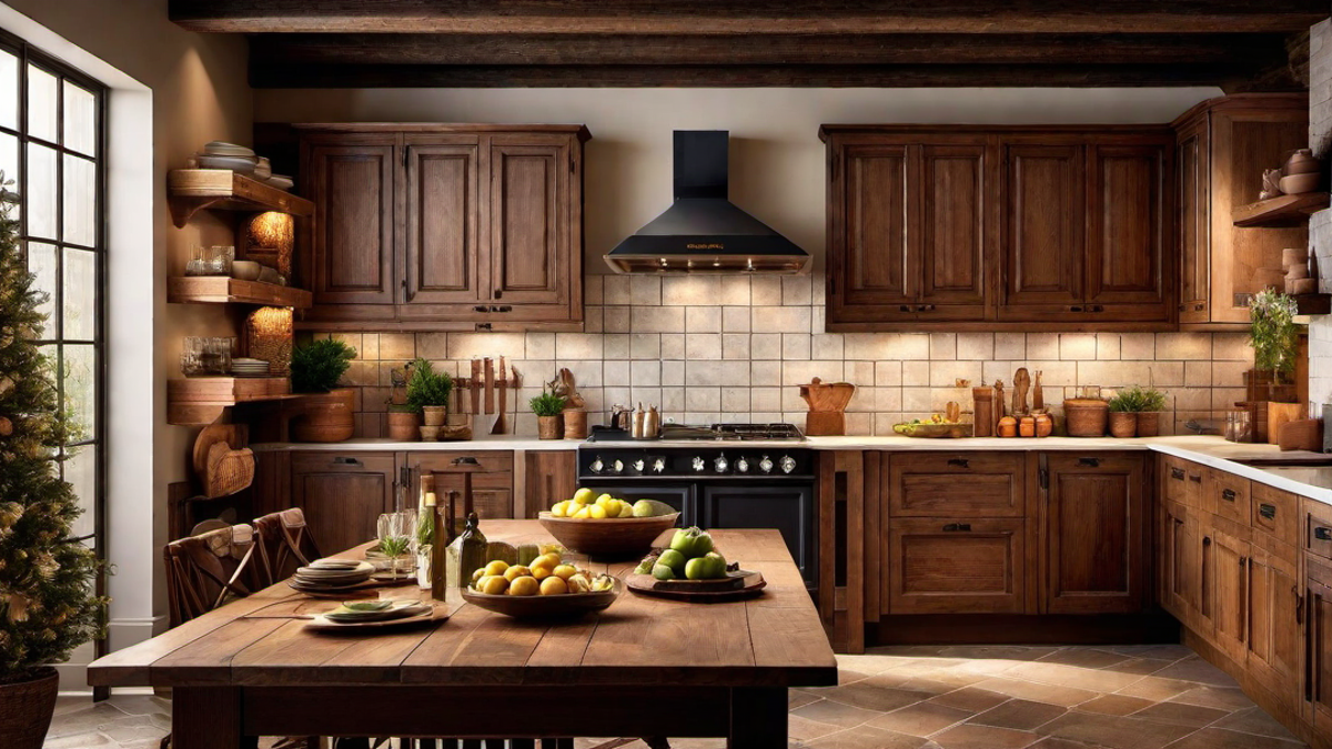 Colonial Comfort: Cozy and Inviting Kitchen Spaces