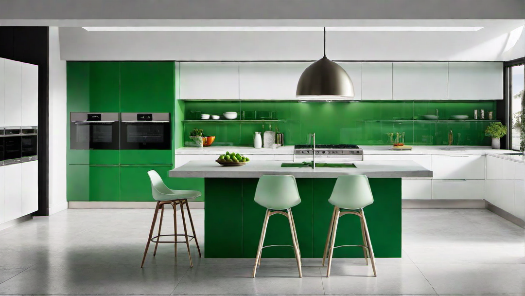 Contemporary Elegance: Celadon Green Kitchen Pendant Lights