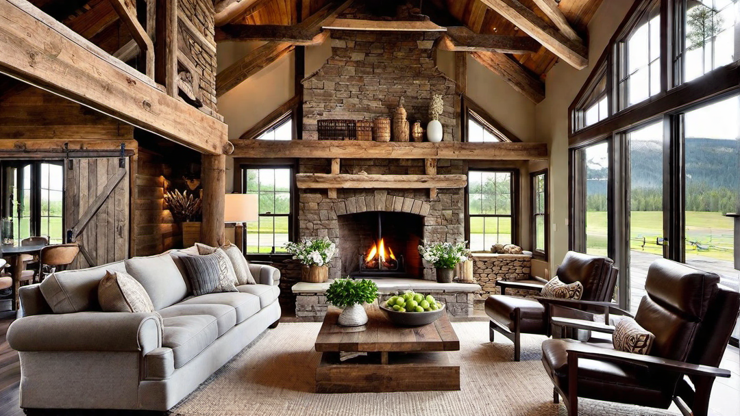 Cozy Comfort: Fireplace Features in Barn Dominiums