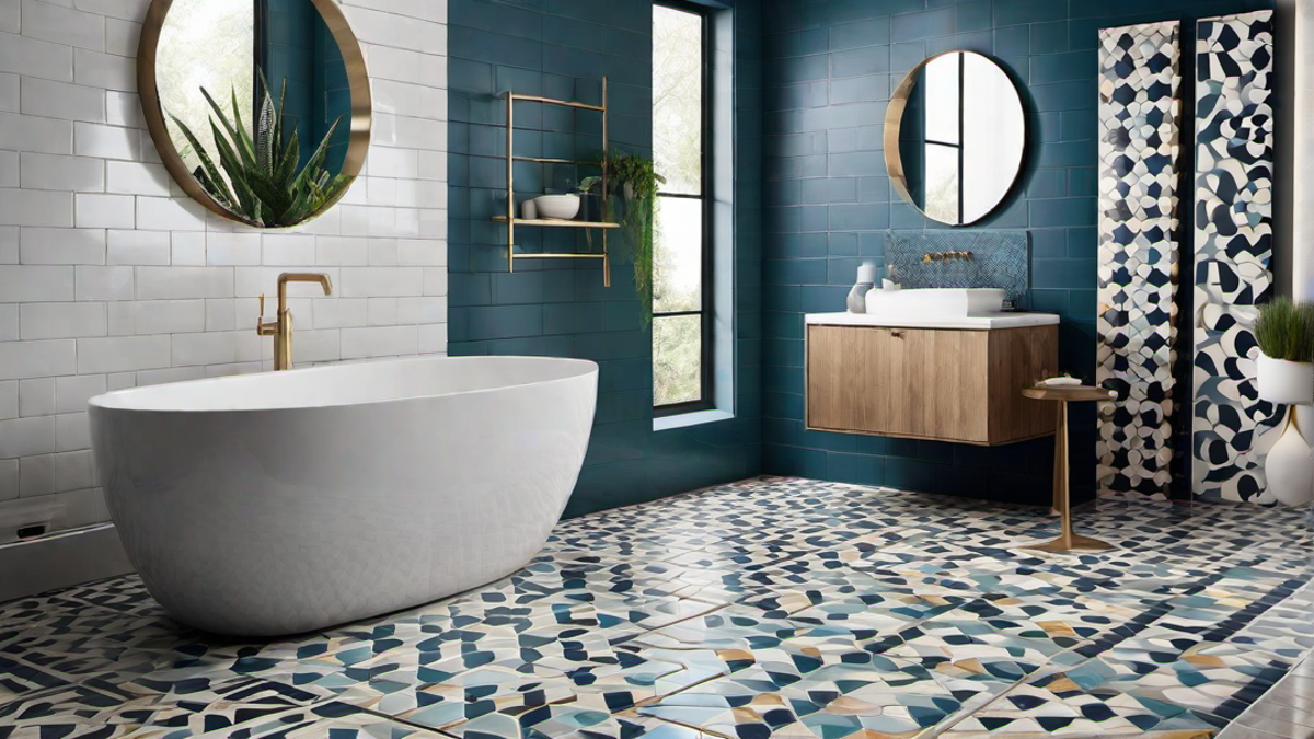 Creative Tile Designs: Making a Statement in a Compact Space