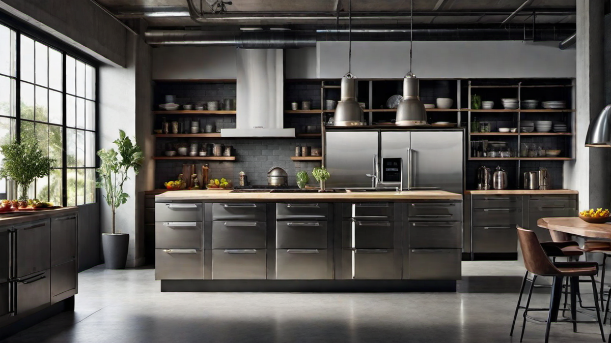 Customized Cabinetry: Personalized Storage Solutions in Industrial Kitchen Design