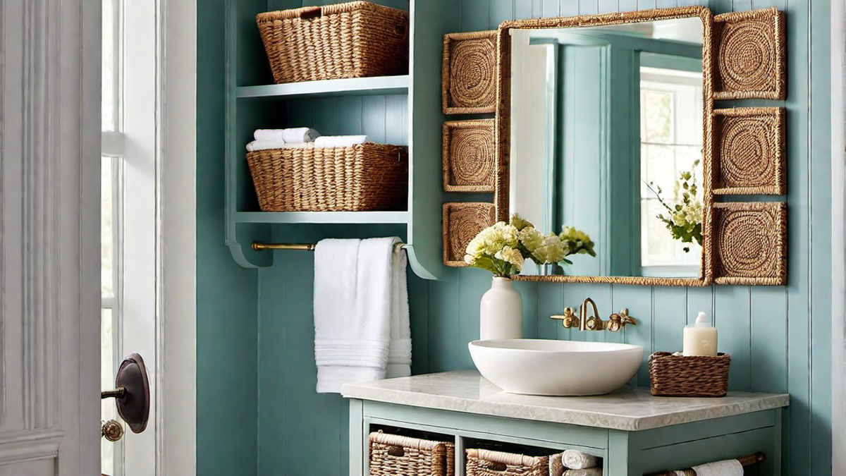 DIY Décor: Handmade Accents for Personalized Small Bathrooms