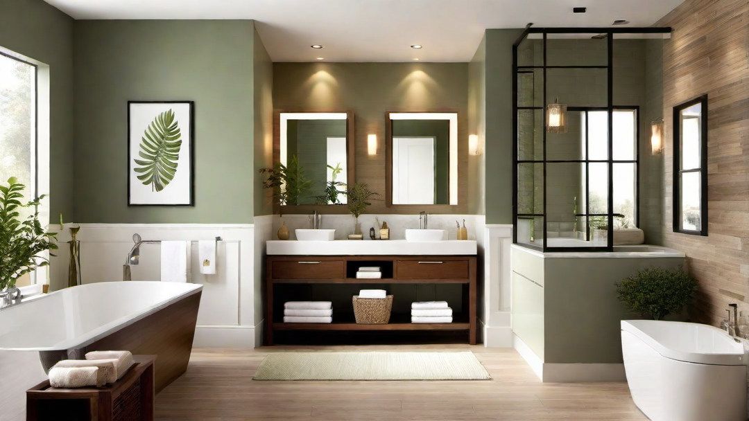Earthy Minimalism: Clean Lines and Simple Colors for Modern Bathrooms