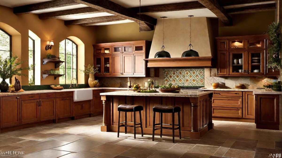 Earthy Tones: Color Palette for Tuscan Kitchen Designs