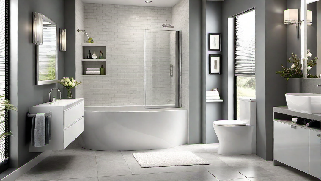 Efficient Use of Space: Tub and Shower Combinations for Small Bathrooms