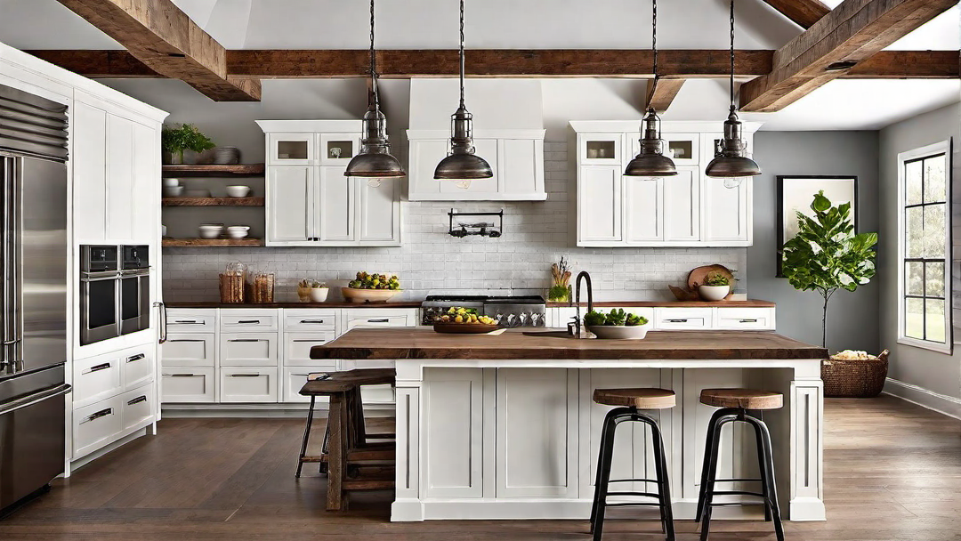 Farmhouse Chic: Mixing Rustic and Contemporary Elements