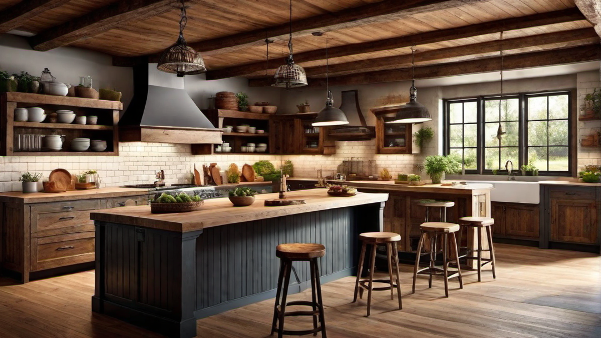 Farmhouse Feels: Creating a Cozy and Inviting Rustic Kitchen
