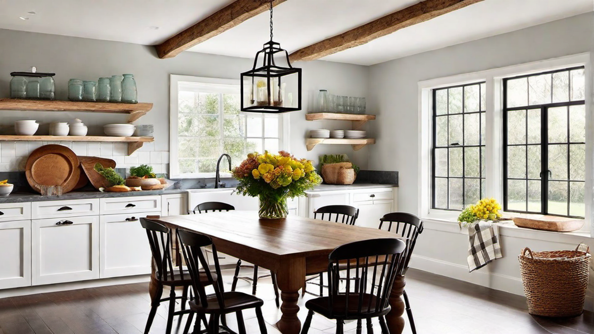 Farmhouse Fresh: Bringing the Outdoors Inside in Country Kitchen Design