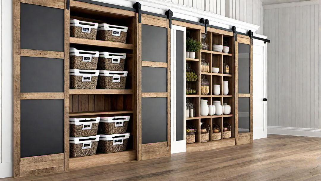 Farmhouse Pantry: Organization and Style Combined