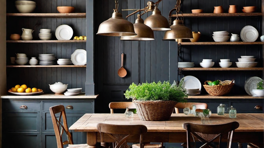 Farmhouse Table: Gathering and Dining in a Rustic Setting