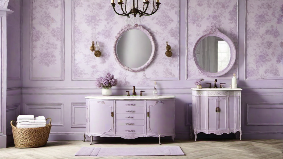 French Country Inspiration: Toile Patterns and Lavender Hues