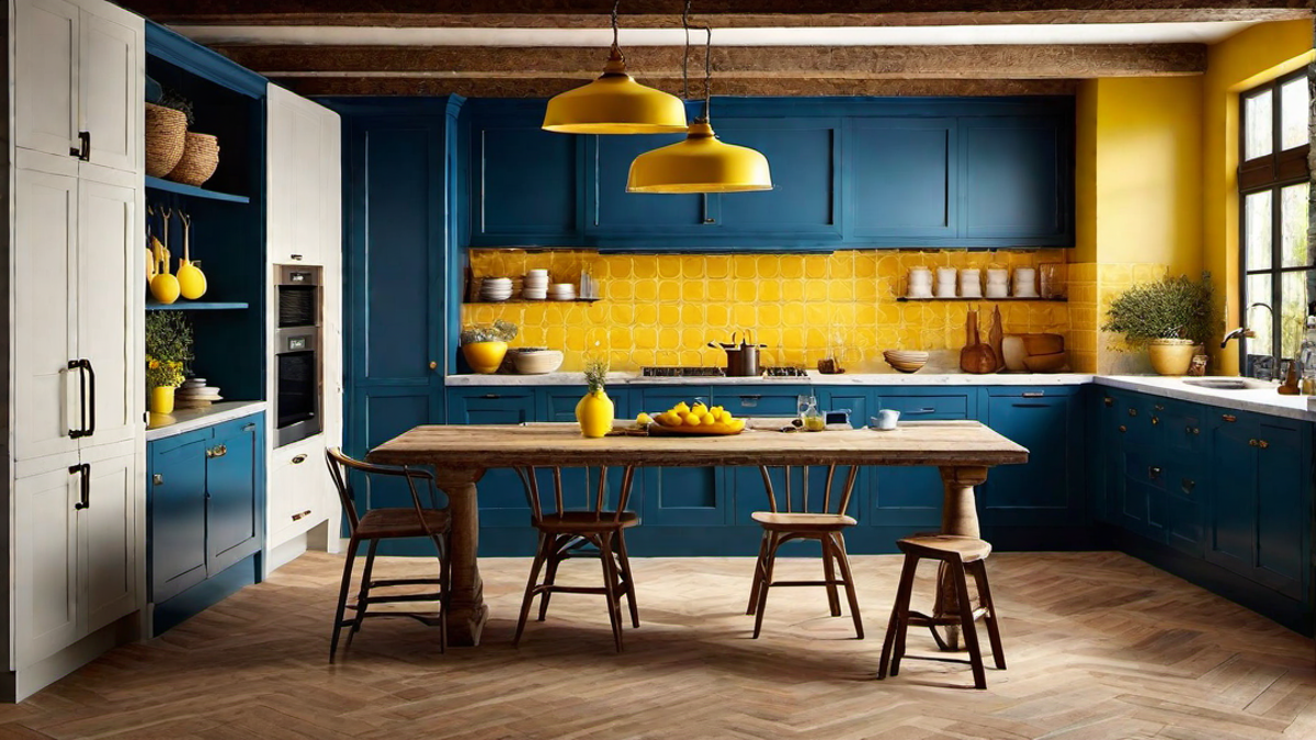 French Countryside: Colorful Kitchen with Provencal Inspirations