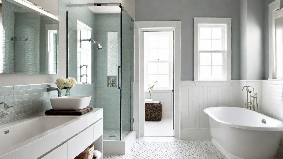 Functional Simplicity: Optimizing Space in a Very Small Bathroom