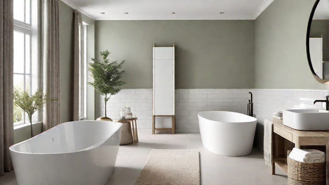 Gentle Tones: A Relaxing Atmosphere in Muted Bathroom Designs