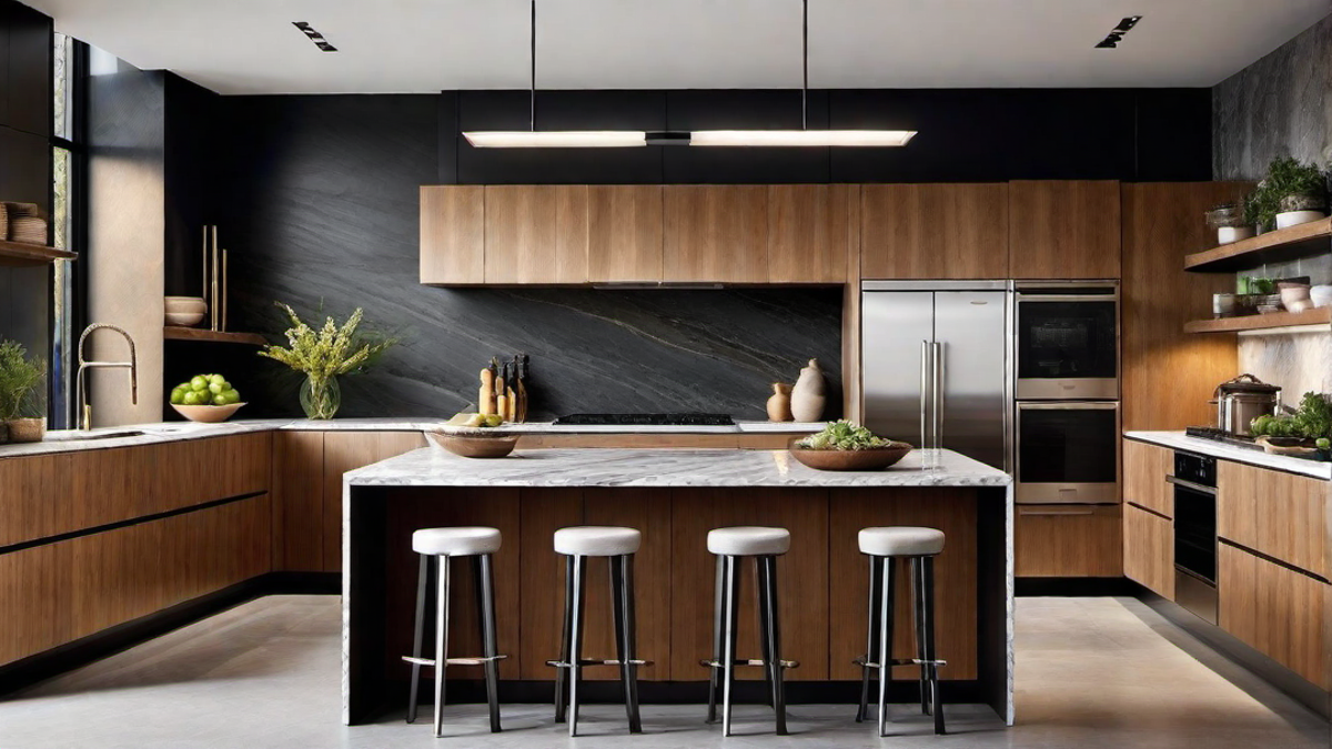 Harmonious Contrast: Balancing Materials and Textures in Modern Kitchen Design