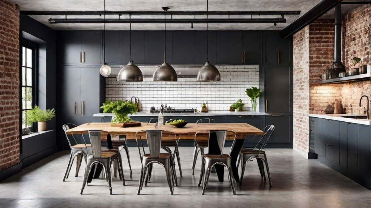 Industrial Chic: Mixing Vintage and Contemporary Styles in Kitchen Design