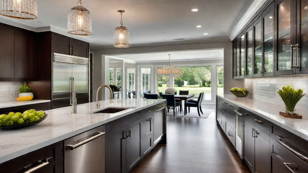 Luxe Galley Living: Upscale and Sophisticated Kitchen Spaces
