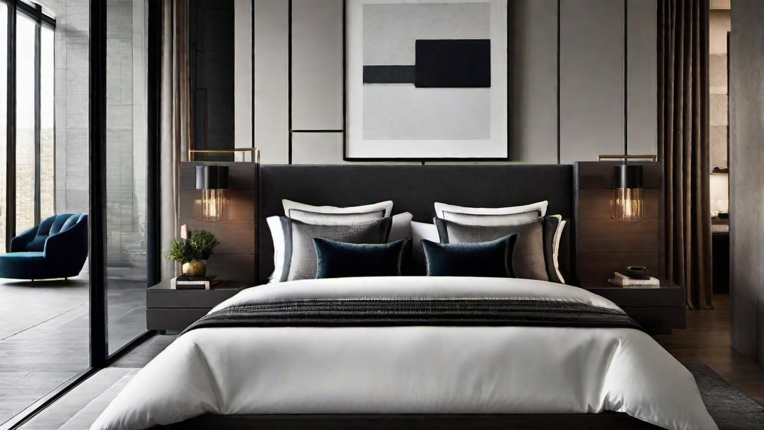 Masculine Retreat: Strong Lines and Masculine Touches