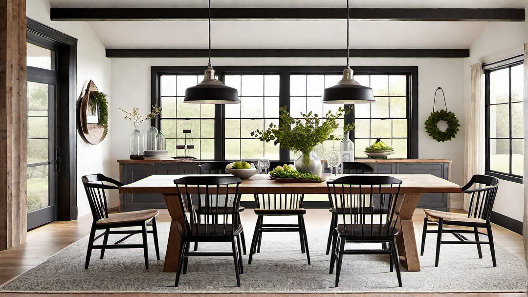 Modern Farmhouse Fusion: Blending Contemporary and Rustic Elements