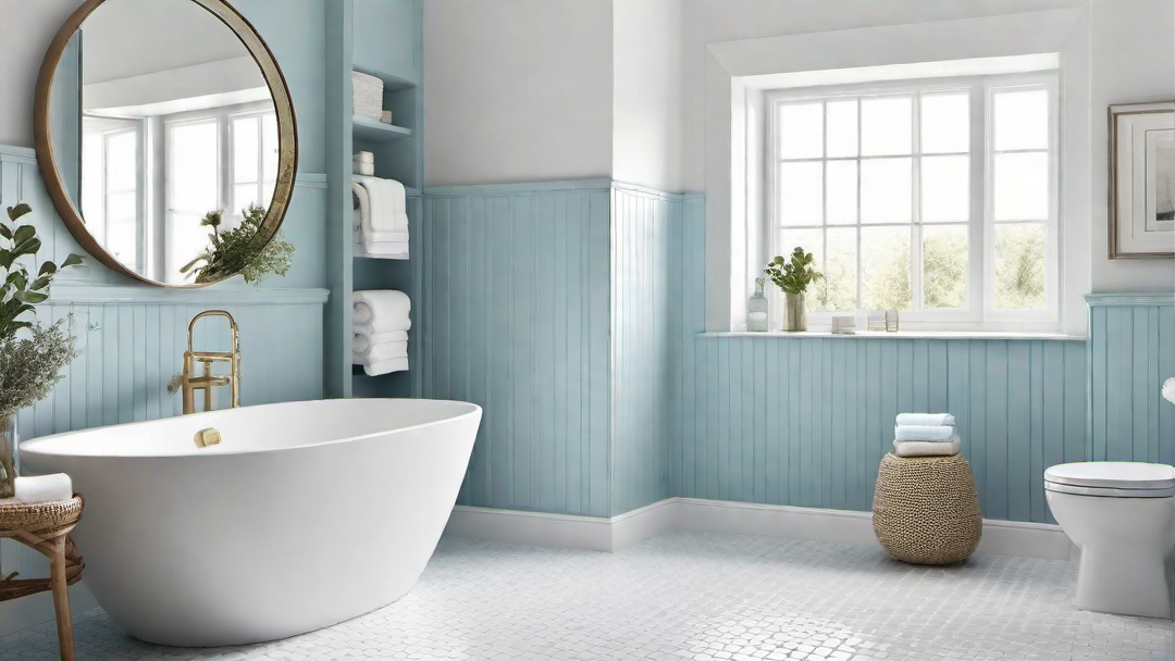 Natural Harmony: Blending Soft Colors in the Bathroom