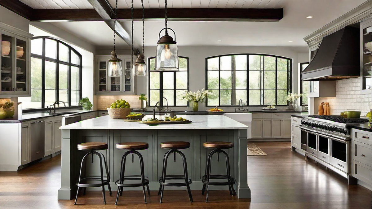 Old Meets New: Vintage-Inspired Kitchen Islands with Modern Twists