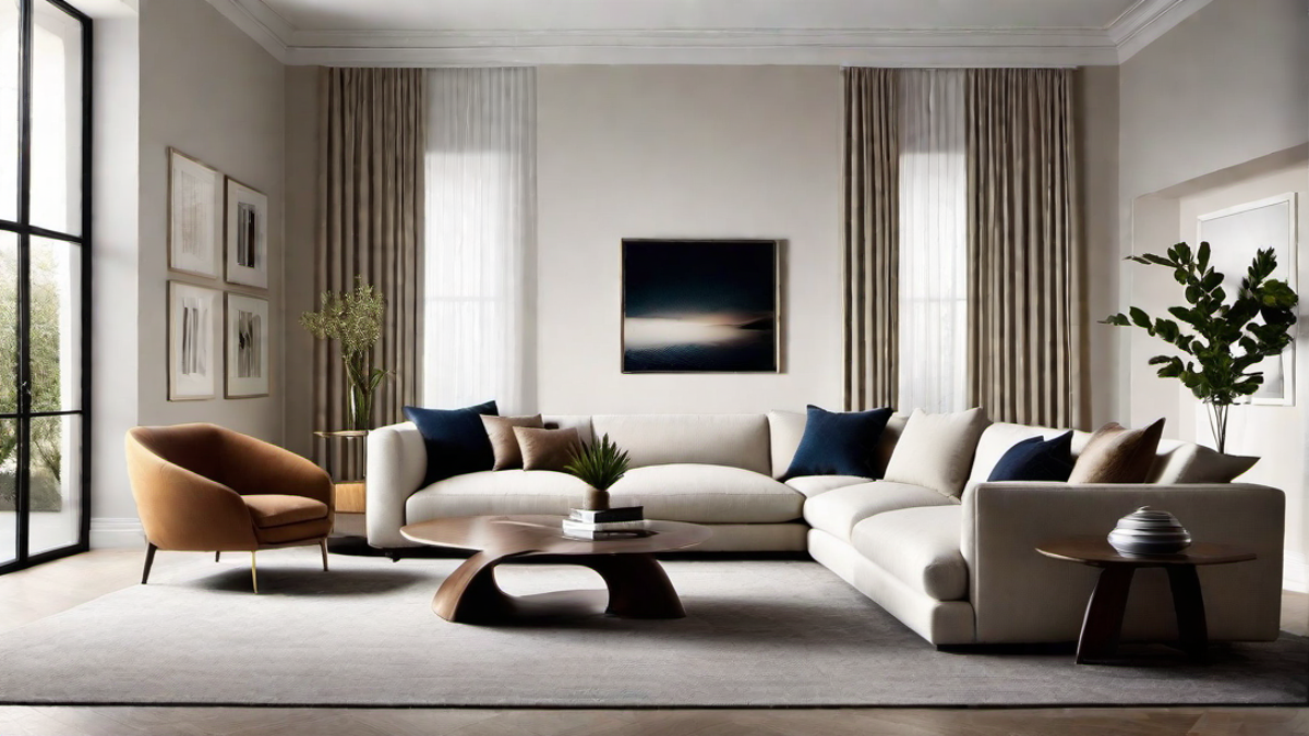 Organic Shapes: Curves and Fluid Lines in Contemporary Living Room Furniture
