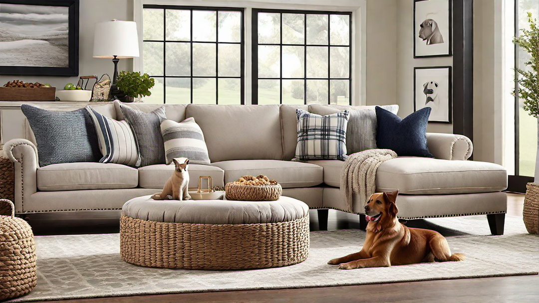Pet-Friendly Design: Pet Beds and Toy Storage
