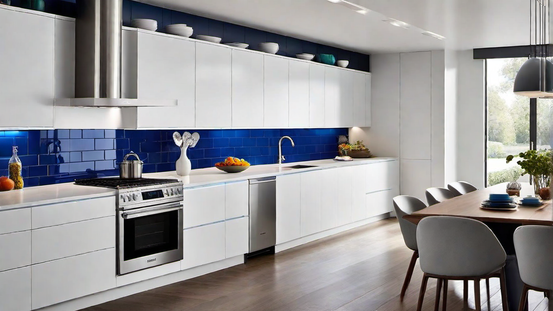 Pop of Color: Adding Personality to Galley Kitchen Interiors