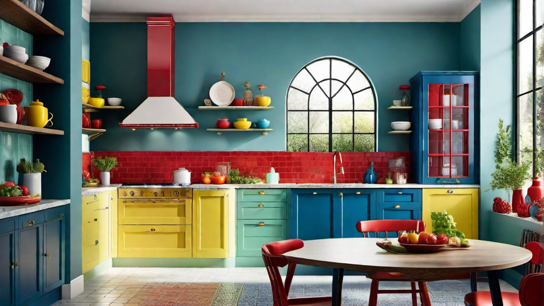 Rainbow Inspired Kitchen: Infusing Every Color into the Culinary Space
