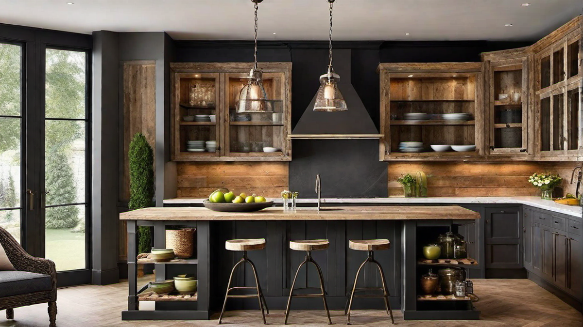 Reclaimed Elegance: Incorporating Salvaged Wood in Rustic Kitchens
