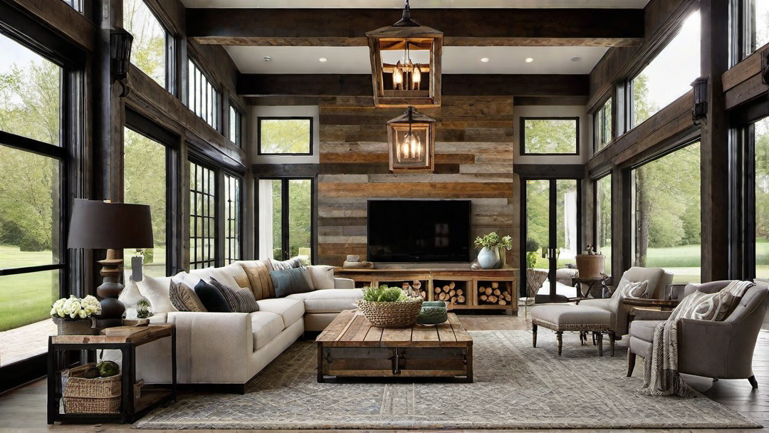 Reclaimed Materials: Barn Wood and Salvaged Fixtures