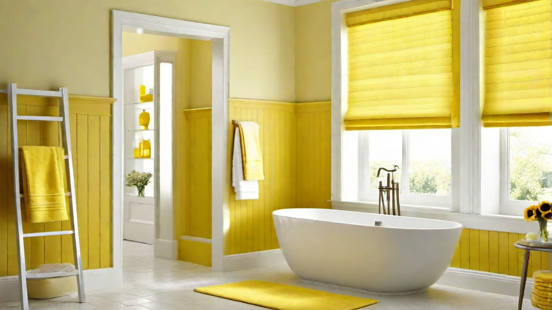 Refreshing Yellow: Adding Sunshine to Your Bathroom