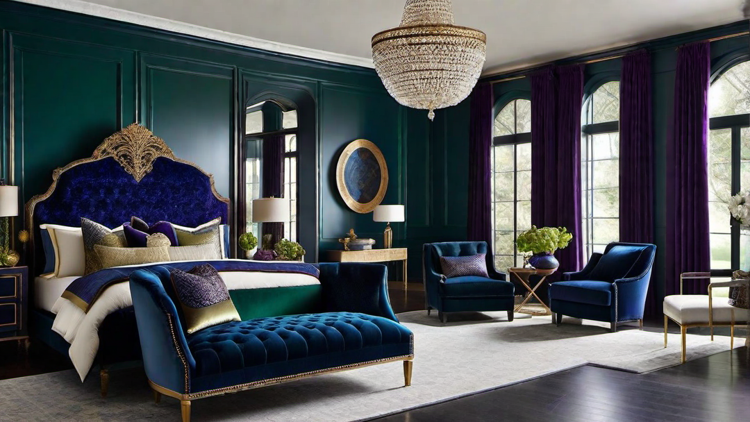 Regal Retreat: Incorporating Rich and Luxurious Colors