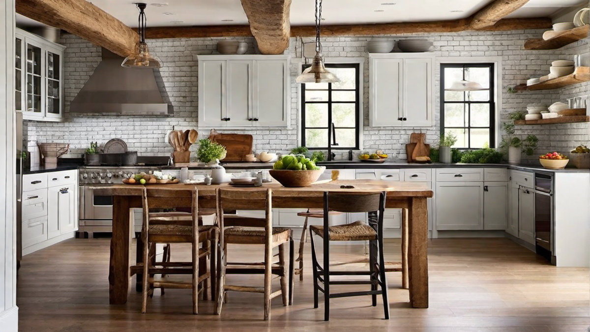 Rural Retreat: Embracing Nature-Inspired Themes in Country Kitchen Design