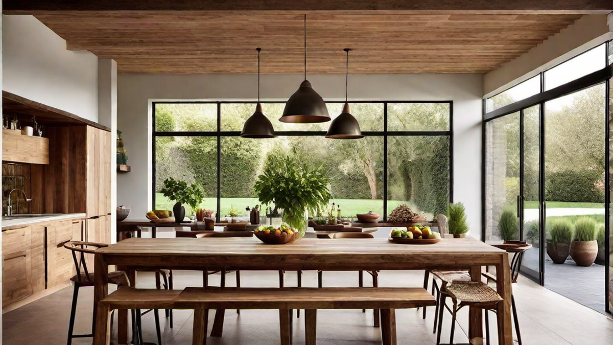 Rustic Charm: Embracing Nature in Kitchen Design