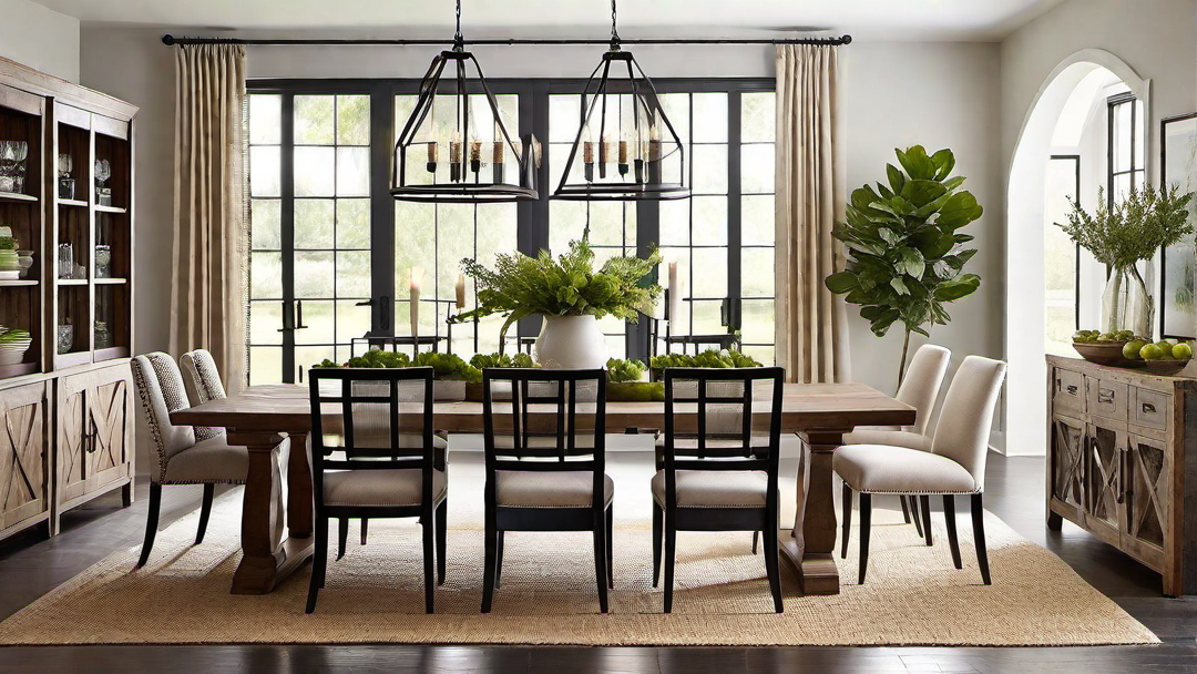 Rustic Dining Table: A Focal Point for Gathering and Feasting