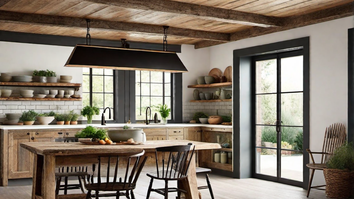 Rustic Elegance: Reclaimed Wood in Cottage Kitchen