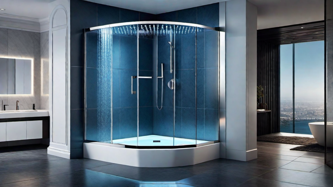 Smart Technology: High-Tech Features for Corner Shower Experience