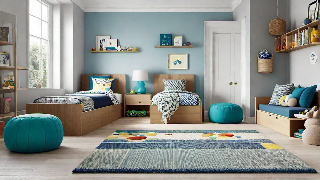 Soft Rugs and Poufs: Adding Comfort to the Space