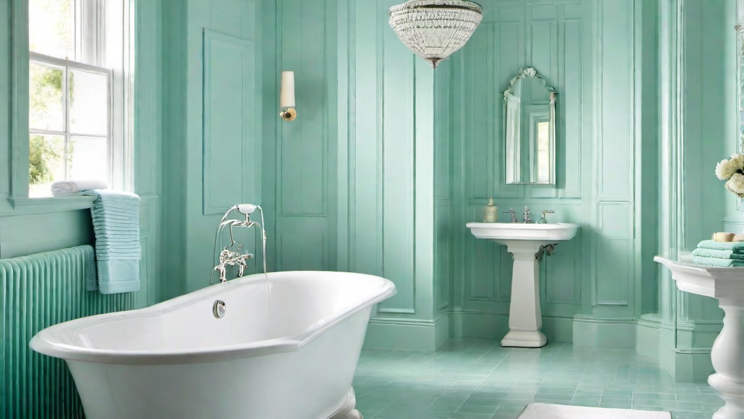 Soothing Hues: Seafoam Green and Powder Blue Color Palette