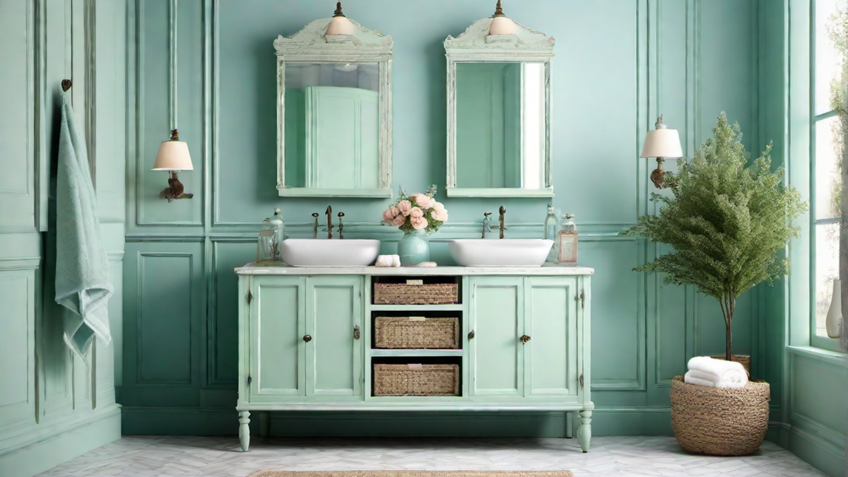 Soothing Pastels: Mint Green and Powder Blue Palette
